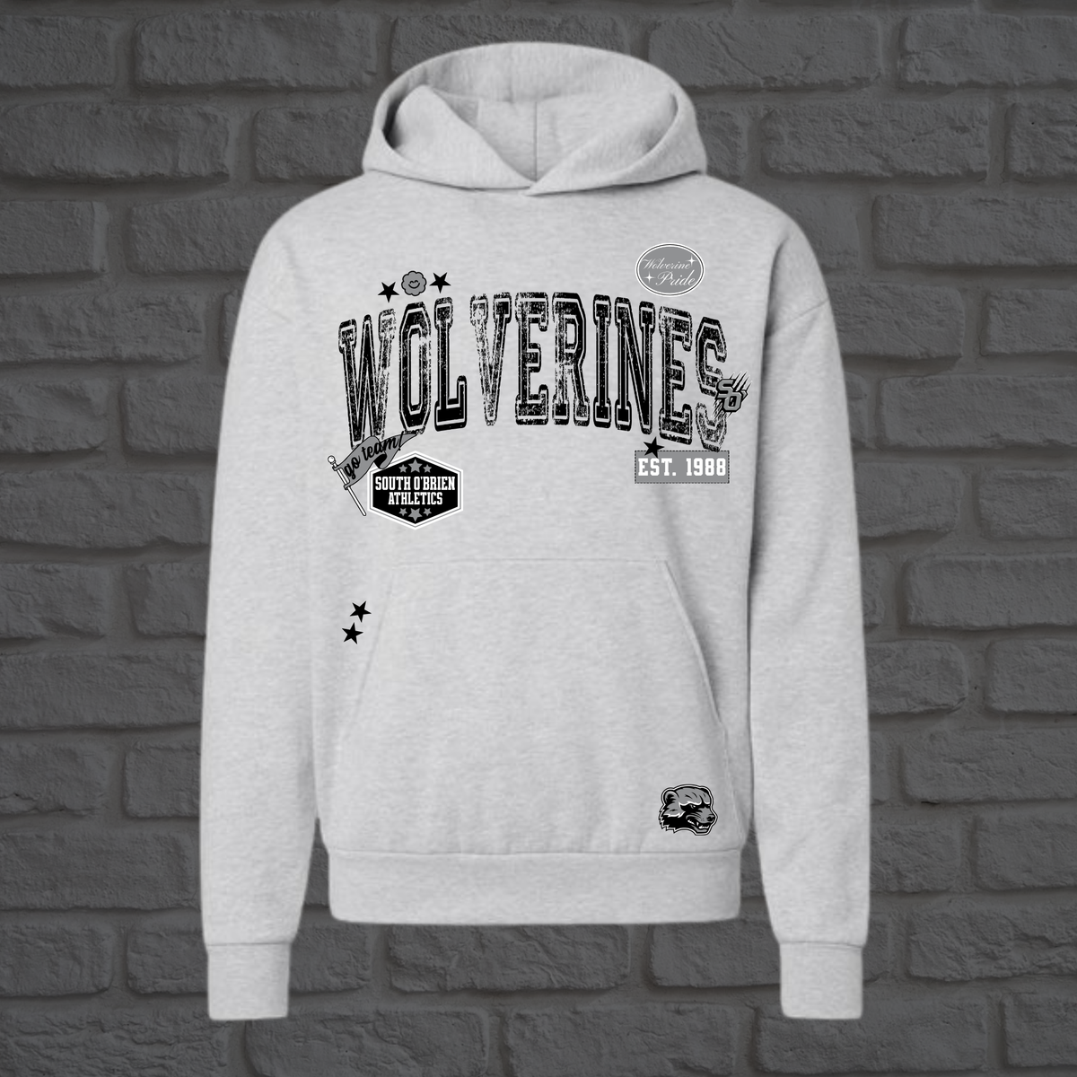 Wolverines Campus Remix Youth Hoodie