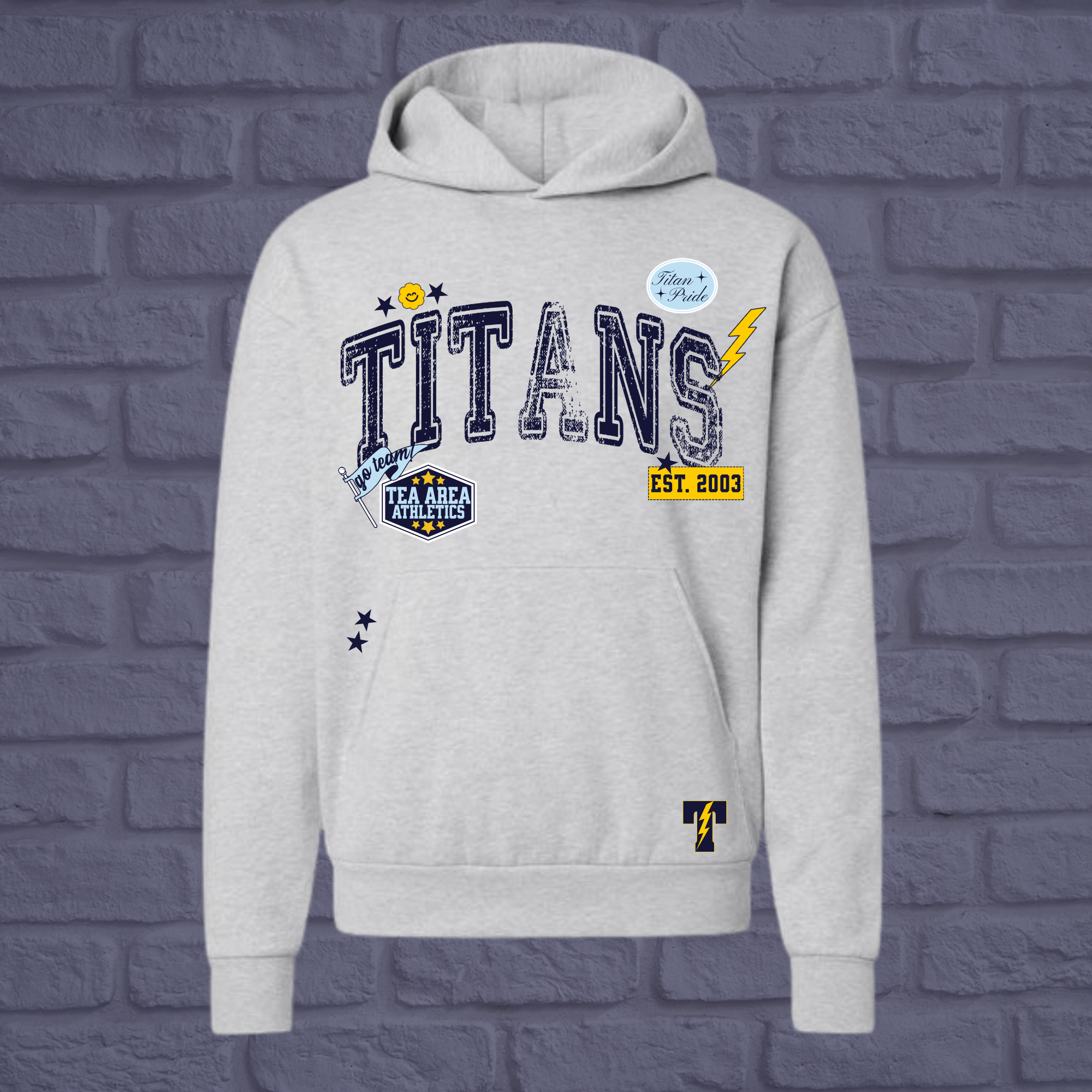 Titans Campus Remix Youth Hoodie