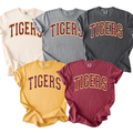 Tigers Varsity Comfort Colors Tee