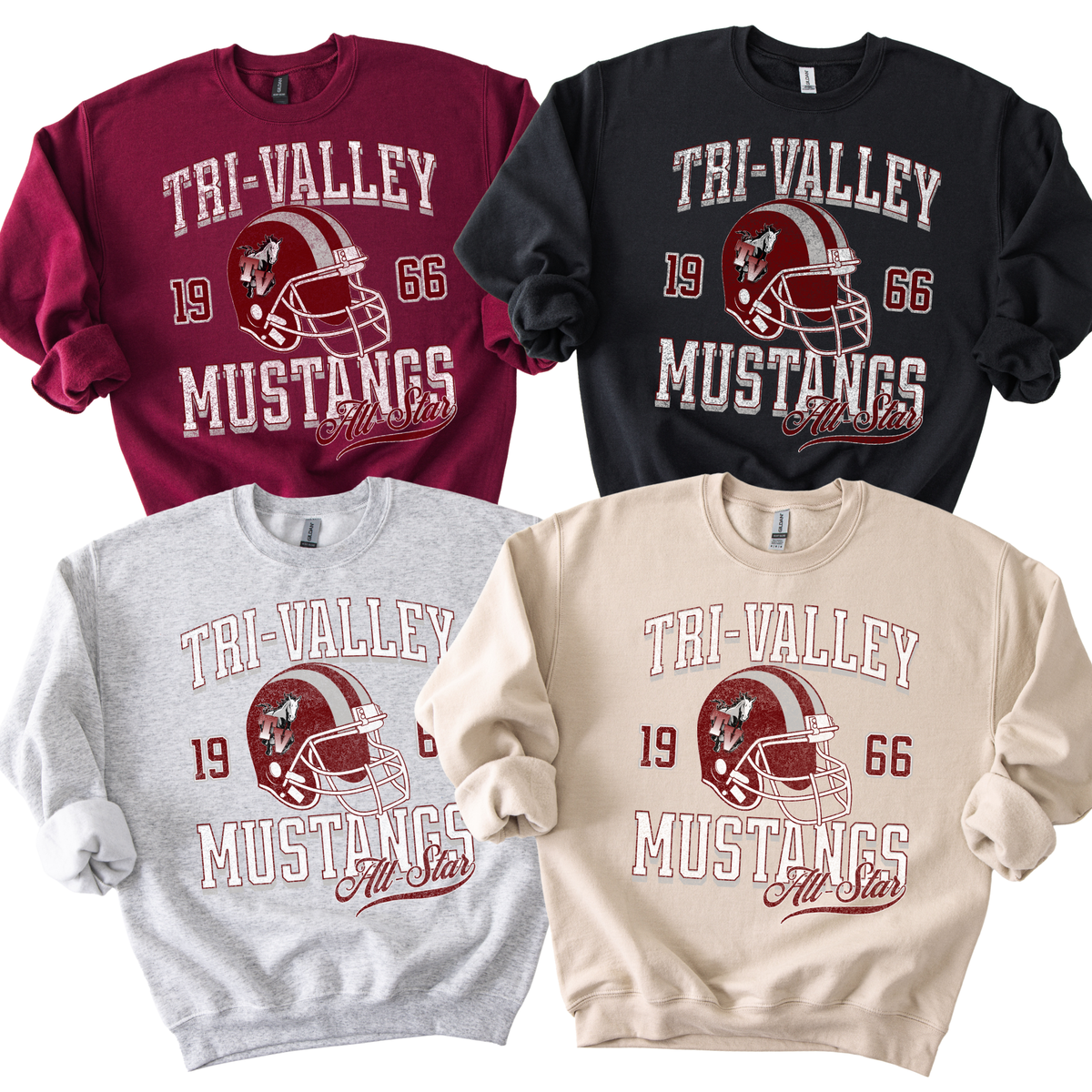 Mustangs All Star Crew Neck