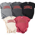 Cardinals Varsity Comfort Colors Tee