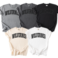Wolverines Varsity Comfort Colors Tee
