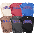 Pheasants Varsity Comfort Colors Tee