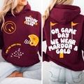 Sideline Social Sticker Hoodie | Tigers