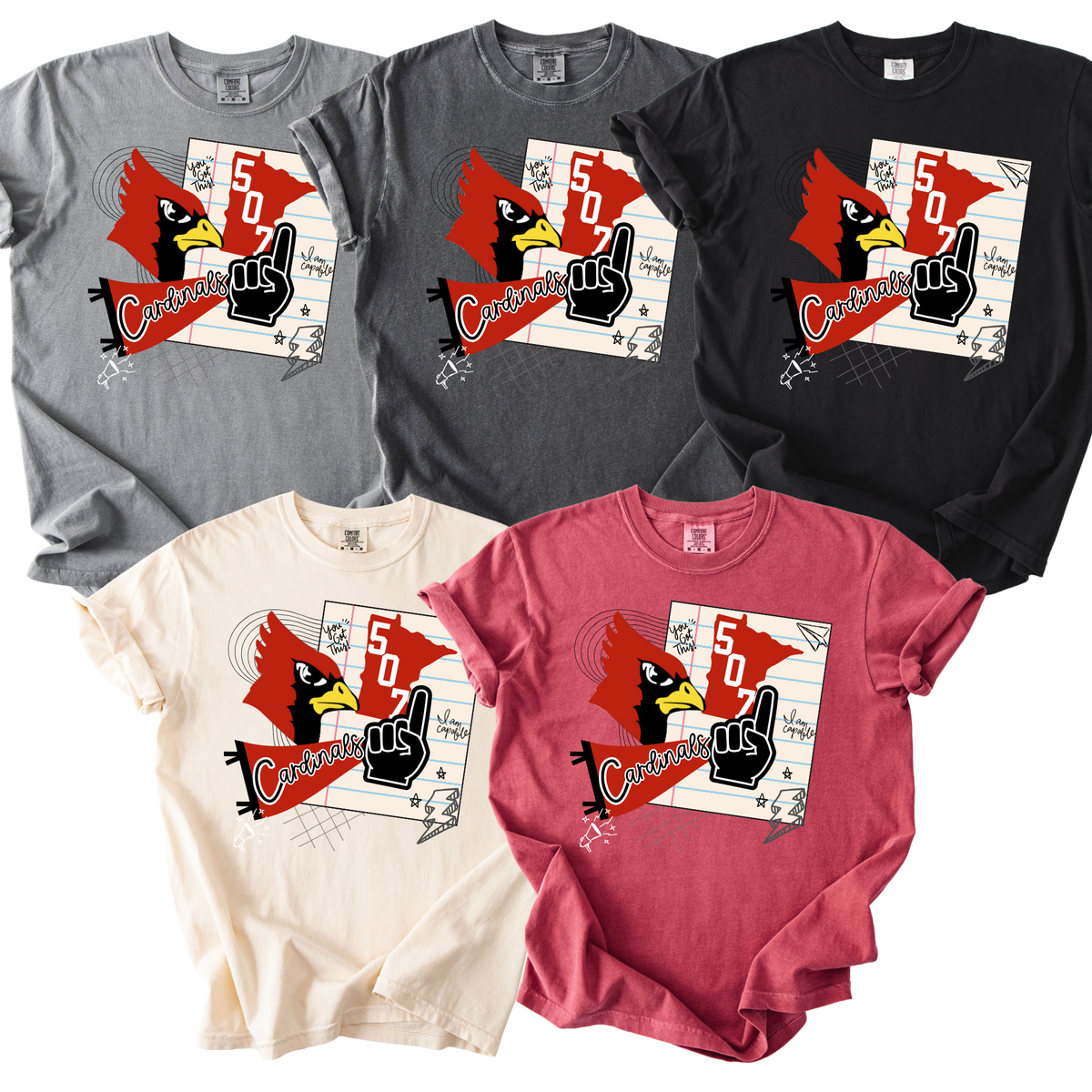 Cardinals Collage Tee