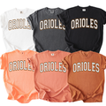 Orioles Varsity Comfort Colors Tee
