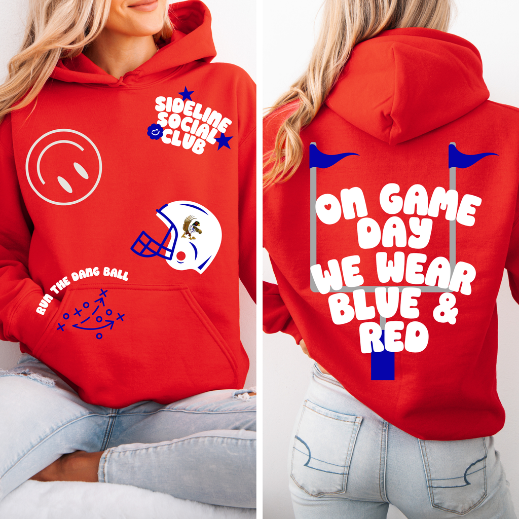Sideline Social Sticker Hoodie | Pheasants