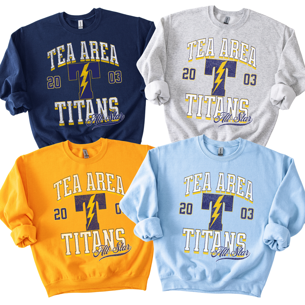 Titans Vintage All Star Crew Neck