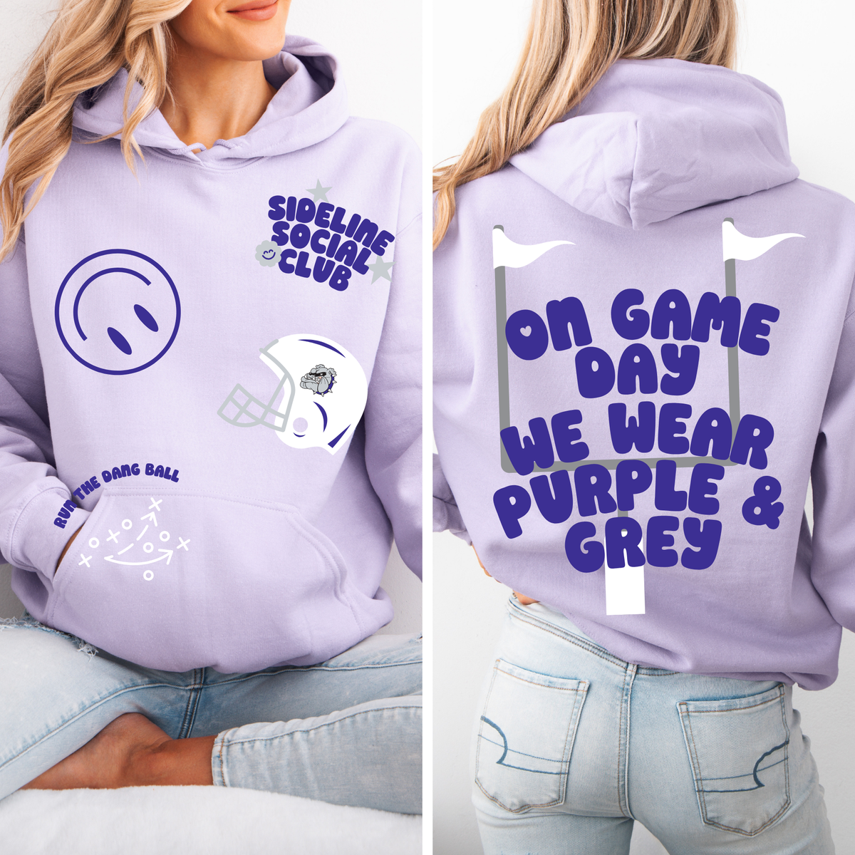Sideline Social Sticker Hoodie | Watchdogs