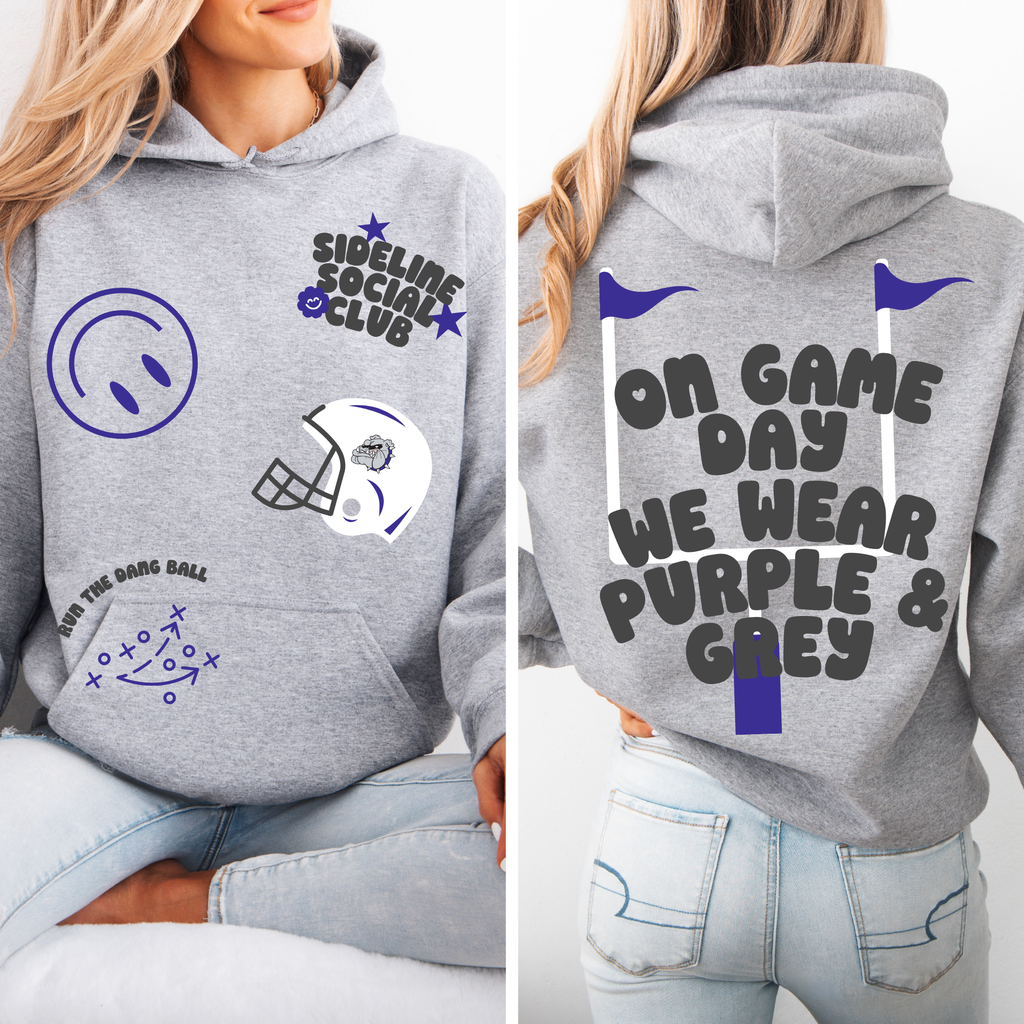 Sideline Social Sticker Hoodie | Watchdogs